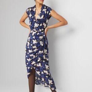 WHBM Draped Midi Dress